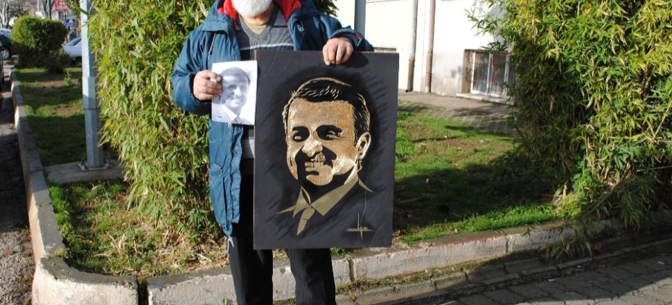 Isparta'dan Katar Emiri Sani’ye özel tablo