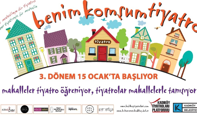 Kadıköy'de "Benim komşum tiyatro" üçüncü dönemine başlıyor