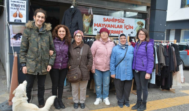 Sinop’ta sokak hayvanlarına destek kermesi