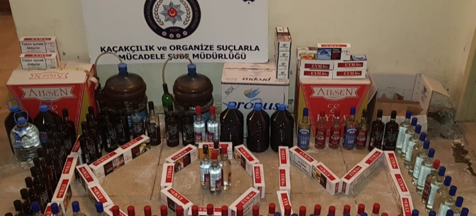 Adıyaman'da yılbaşı öncesi sahte içki operasyonu