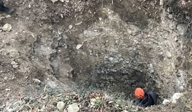 Bilecik'te izinsiz kazı yapan 5 kişi suçüstü yakalandı