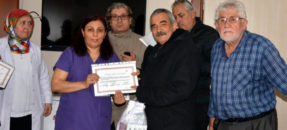 Manisa'da diyabet okulu yeni mezunlarını verdi