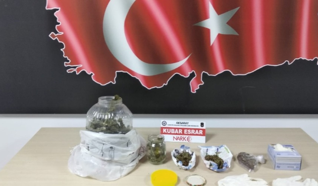 Aksaray’da uyuşturucu operasyonu: 1 tutuklama