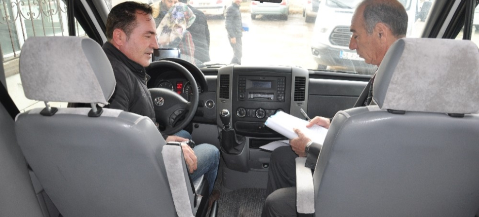 Muş Bulanık’ta okul servis araçları denetlendi