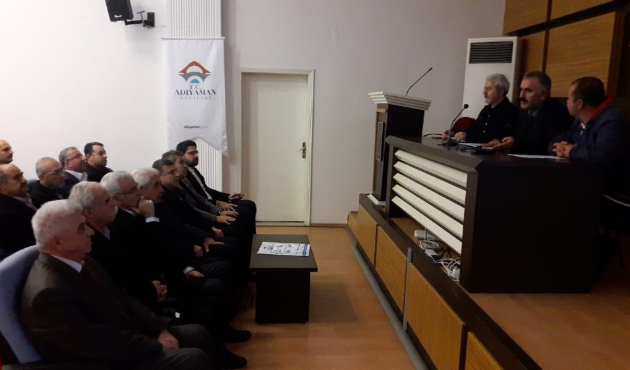 Adıyaman SYDV Mütevelli heyeti seçimi yapıldı