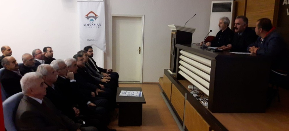 Adıyaman SYDV Mütevelli heyeti seçimi yapıldı