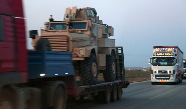 ABD TIR'ları Suriye'yi terk etmeye başladı!