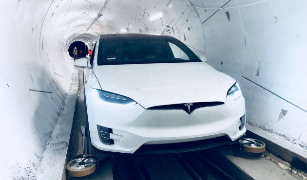 Elon Musk yeraltı yüksek hız tünelini açtı! / VİDEO