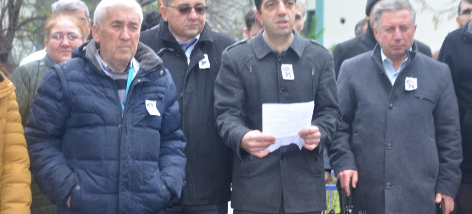 Bilecik’te sağlık personeline şiddete kınama