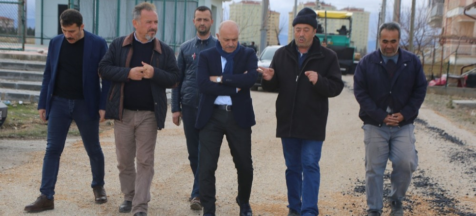 Başkan Çalışkan: ”Bizler vatandaşlarımız için varız”