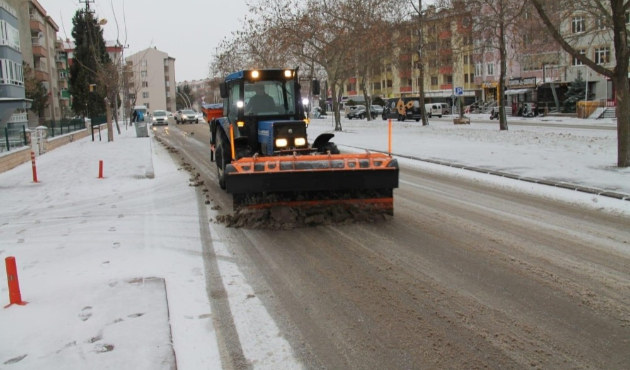 Edirne’de tuzlama çalışmaları devam ediyor