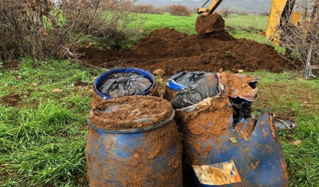 Diyarbakır Lice'de 175 kilo esrar ve patlayıcı ele geçirildi