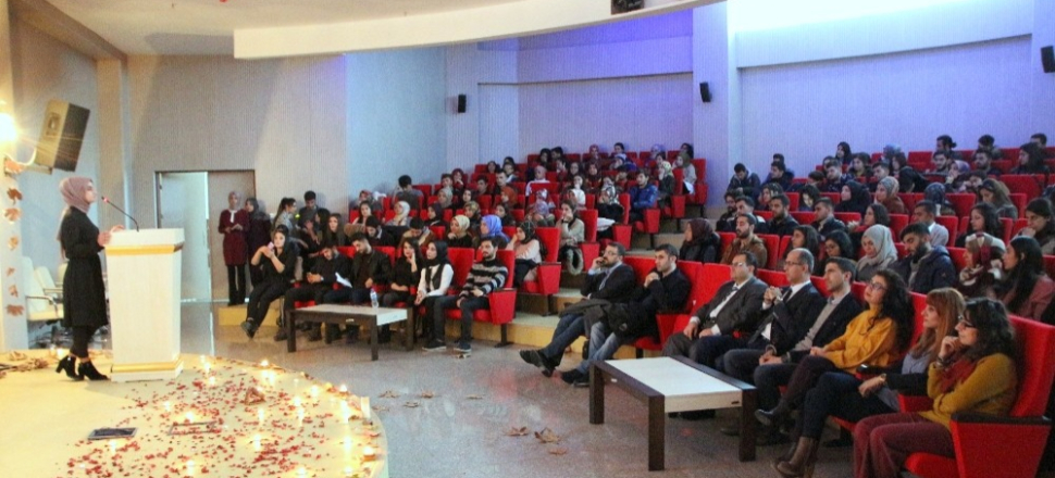 Kilis'te “Kendi Gök Kubbemiz” şiir dinletisi
