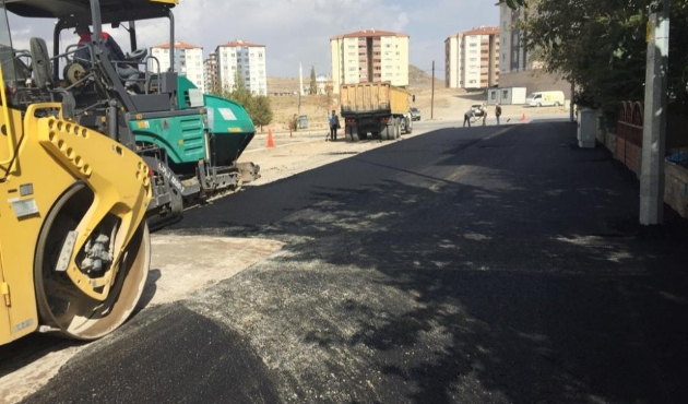 Niğde Belediyesi 66 Bin Ton Sıcak Asfalt serdi