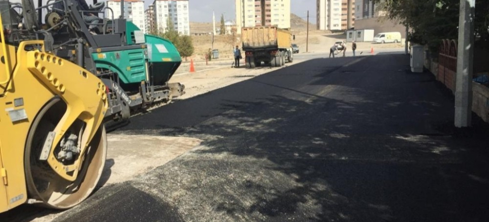 Niğde Belediyesi 66 Bin Ton Sıcak Asfalt serdi