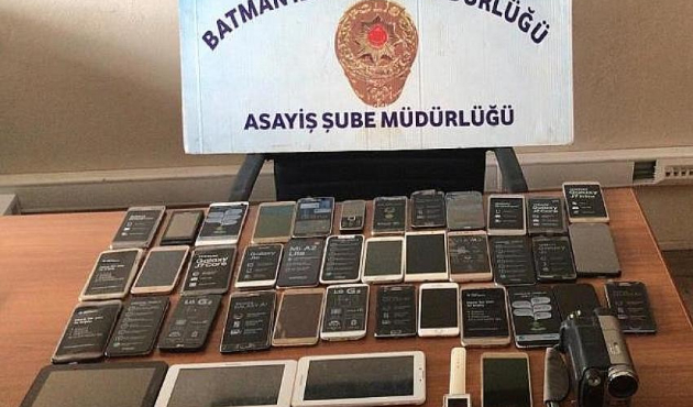 Batman’da telefon çalan şahıs yakalandı