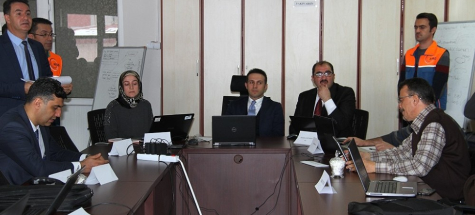 Erzurum AFAD’da acil durum toplantısı