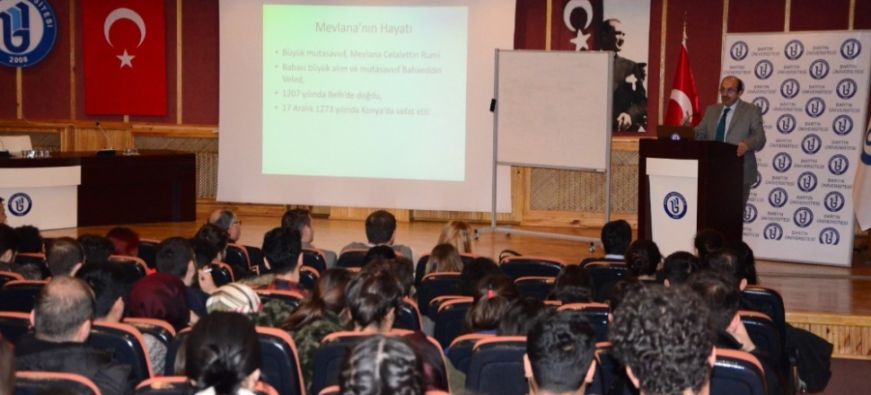 Bartın'da Mevlana’nın iktisadi hayatı anlatıldı