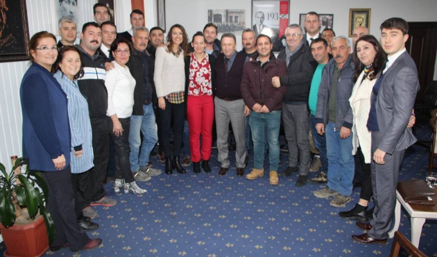Balıkesir'de İşçilerden Başkan Saka’ya teşekkür