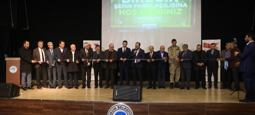 Şanlıurfa Birecik Şehir Parkı törenle hizmete açıldı