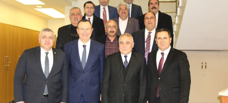 Gaziantep GTB‘den, GAOSB Başkanı Topçuoğlu’na ziyaret