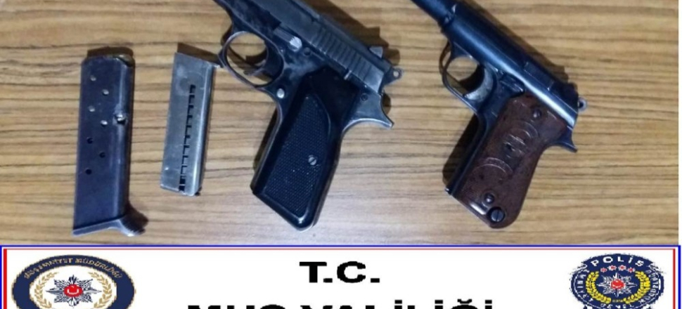 Muş’ta silah kaçakçıları tutuklandı