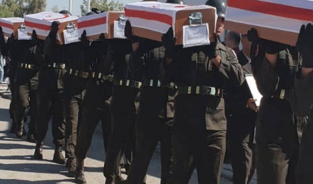 15 şehit 44 yıl sonra törenle defnedildi!