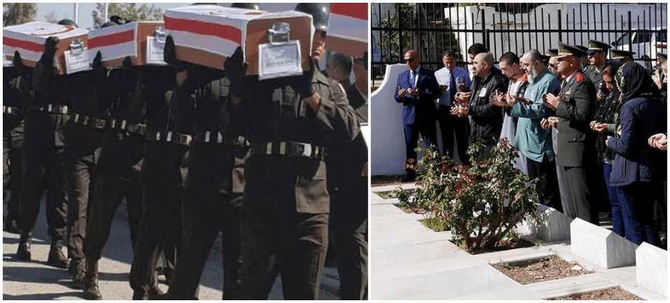15 şehit 44 yıl sonra törenle defnedildi!