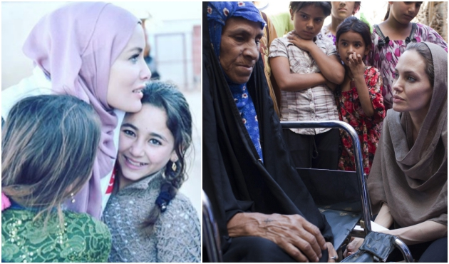 Angelina'ya alkışlar, Gamze'ye kurşunlar!