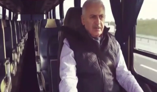 Miniklerden Binali Yıldırım'a doğum günü sürprizi