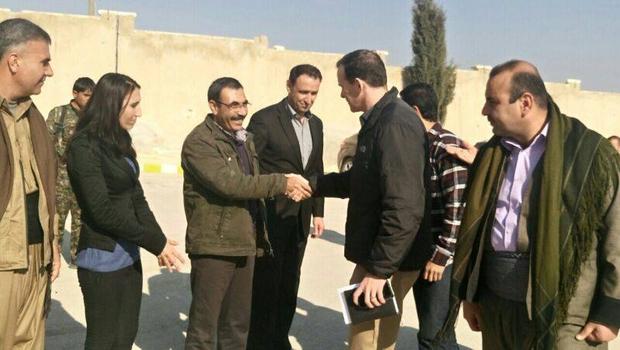 Obama'nın temsilcisinden PYD'ye destek ziyareti