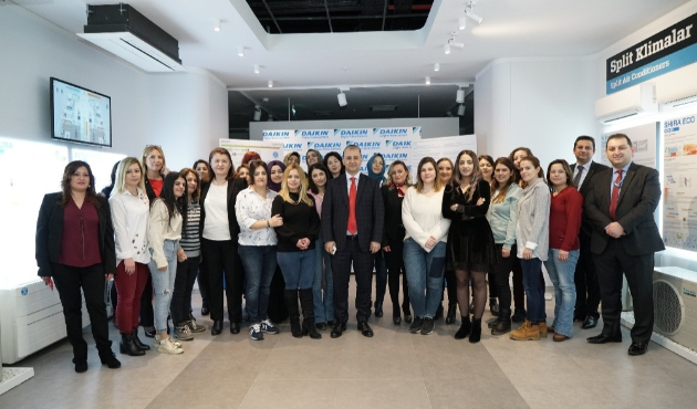 Daikin Türkiye Sakura kadın teknisyenleri tabuları yıktı