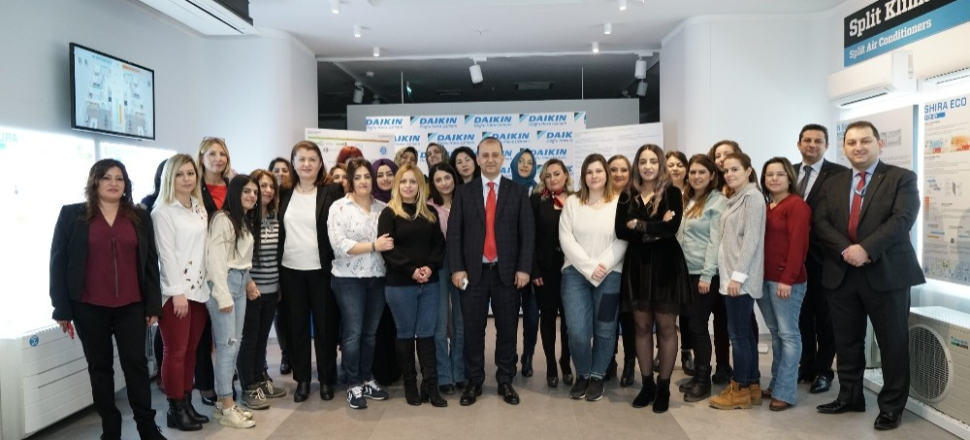 Daikin Türkiye Sakura kadın teknisyenleri tabuları yıktı