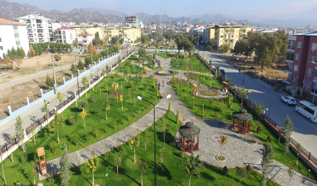 Aydın Nazilli’de 2009’dan bu yana yeşil alanlar 3 kat arttı