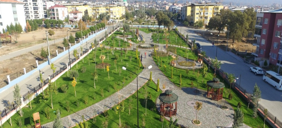 Aydın Nazilli’de 2009’dan bu yana yeşil alanlar 3 kat arttı