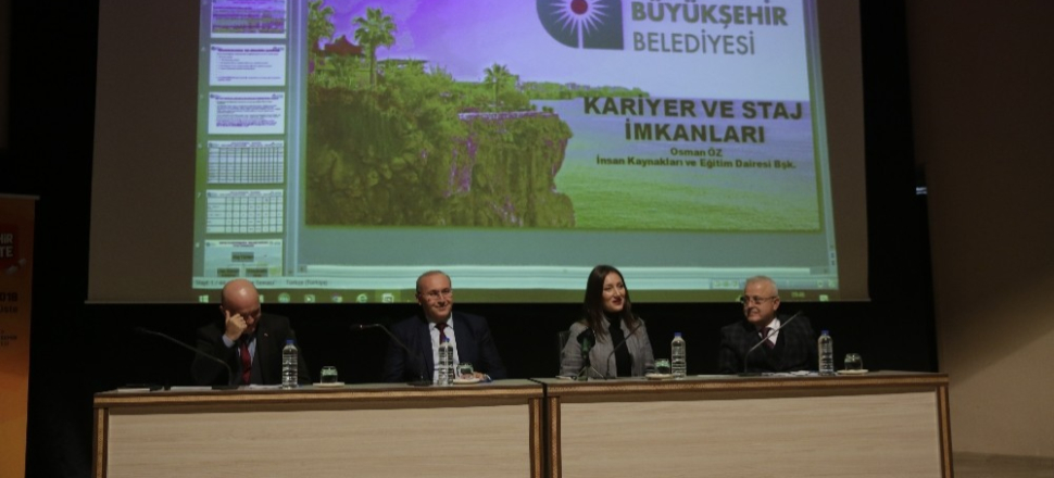 Antalya'da  Büyükşehir Kampüste devam ediyor