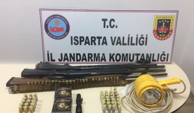 Isparta'da far avcılarına 12 bin lira ceza şoku