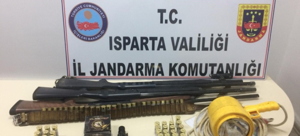 Isparta'da far avcılarına 12 bin lira ceza şoku