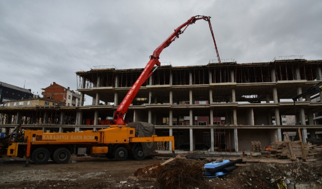 Trabzon Pazarkapı’nın ikinci etabı yükseliyor