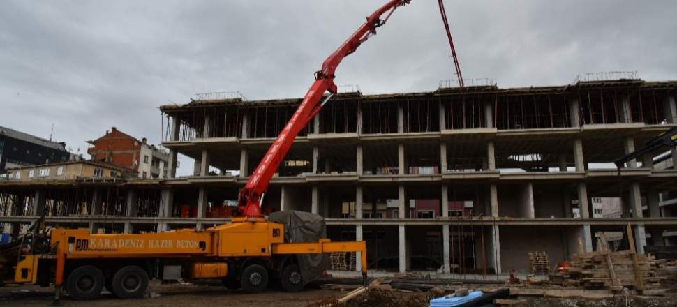 Trabzon Pazarkapı’nın ikinci etabı yükseliyor