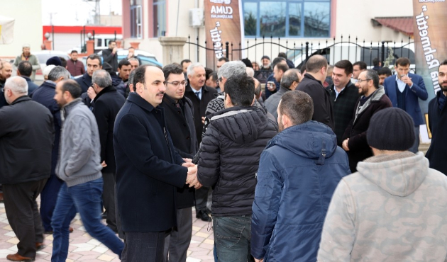 Başkan Uğur İbrahim Altay Konimsan’da esnaflarla buluştu