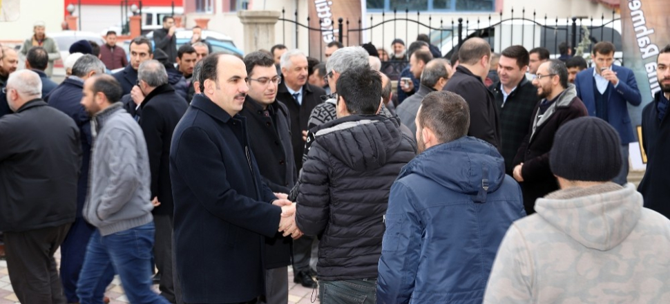 Başkan Uğur İbrahim Altay Konimsan’da esnaflarla buluştu