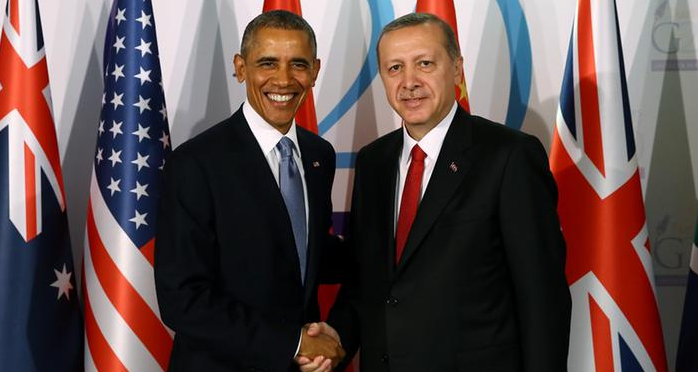 Cumhurbaşkanı Erdoğan, ABD Başkanı Obama ile Rakka'yı konuşmuş