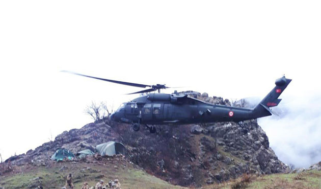 Mağaradaki teröristler yerli mühimmatla 9 noktadan vurulmuş