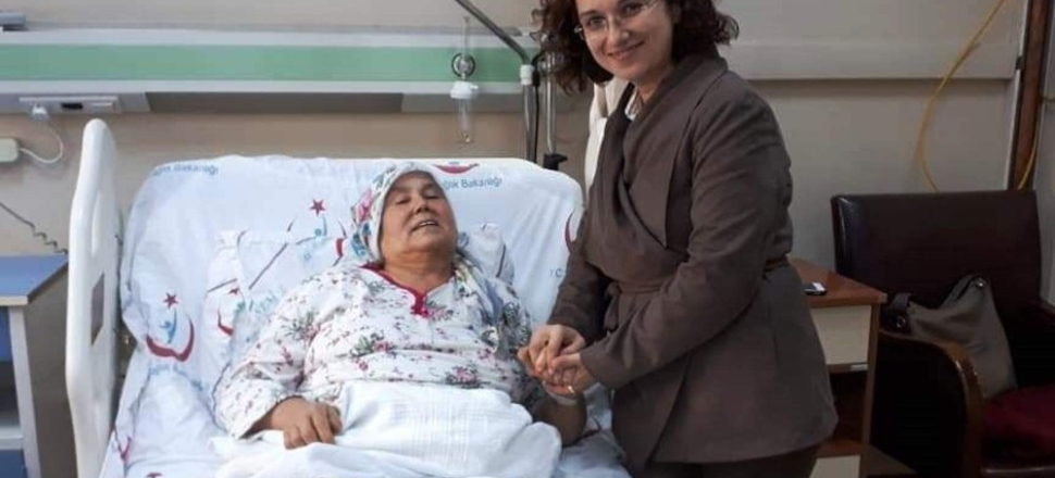 Aydın'da kalbi en doğru yerde durdu