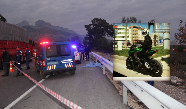 Motosiklet kazasında feci şekilde can verdi...