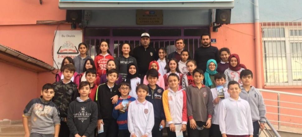 Ordu'da öğrencilere trafik eğitimi verildi
