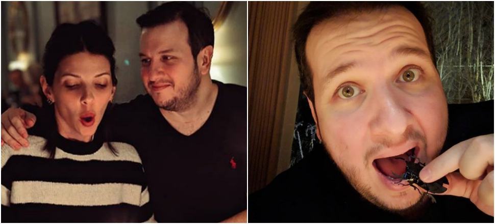 Şahan Gökbakar'dan 2 bin 500 liralık böcek ziyafeti!