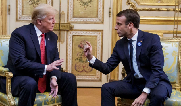 Macron'dan ABD'ye Suriye tepkisi!