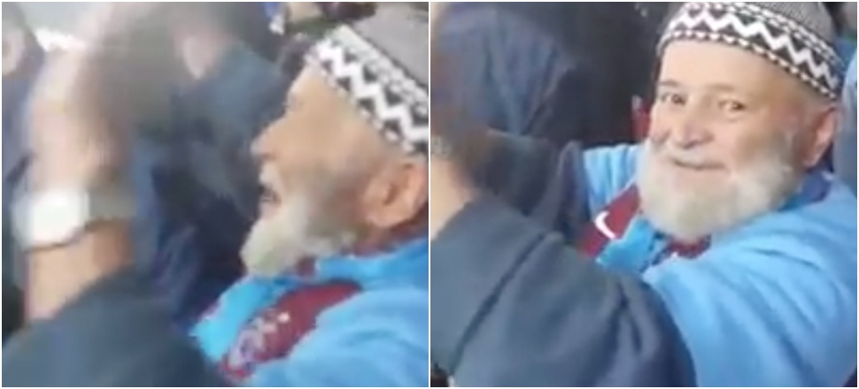 Sosyal medya Trabzonsporlu dedeyi konuşuyor!